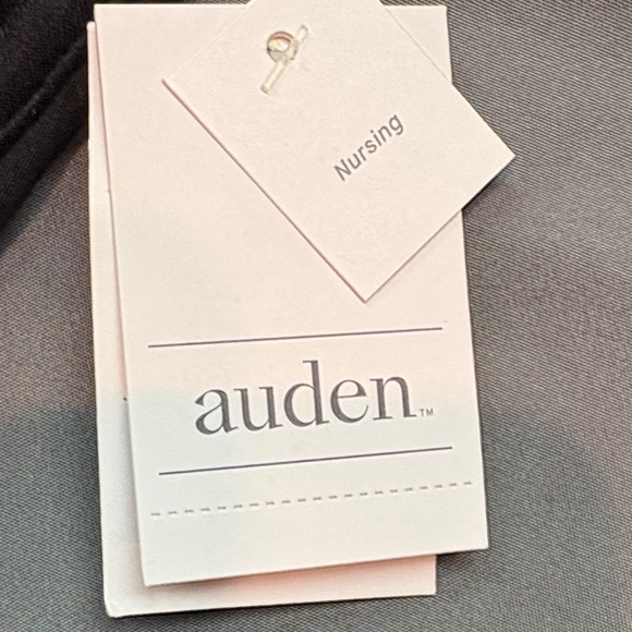 Auden The Icon Full Coverage Lightly Lined T-Shirt Nursing Bra 32DD Black NWT - Picture 2 of 7